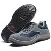 Wear-resistant Shoes Anti-smashing and Anti-piercing Steel Head Steel Sole Solid Bottom Acid and Alkali Resistance Male Safety Protection