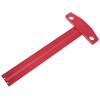 Precision Marking T-Ruler Aluminum Alloy Woodworking Scribe Marking Gauge Deluxe Crossed-out Hole Scribe Ruler 300/400mm