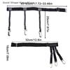 Men Fashion Elastic UniformShirt Braces Shirt Stay Belt With Non-slip Locking Clips Gentleman Leg Thigh Suspender Garters Strap