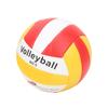 Volleyball Verdicken Weiches Leder für Indoor Outdoor Lehre Training Wettbewerb Strand Rot Offiziell