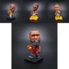 Figuras Colecionáveis de Jogadores da NBA Kobe James Curry Mini Bonecos