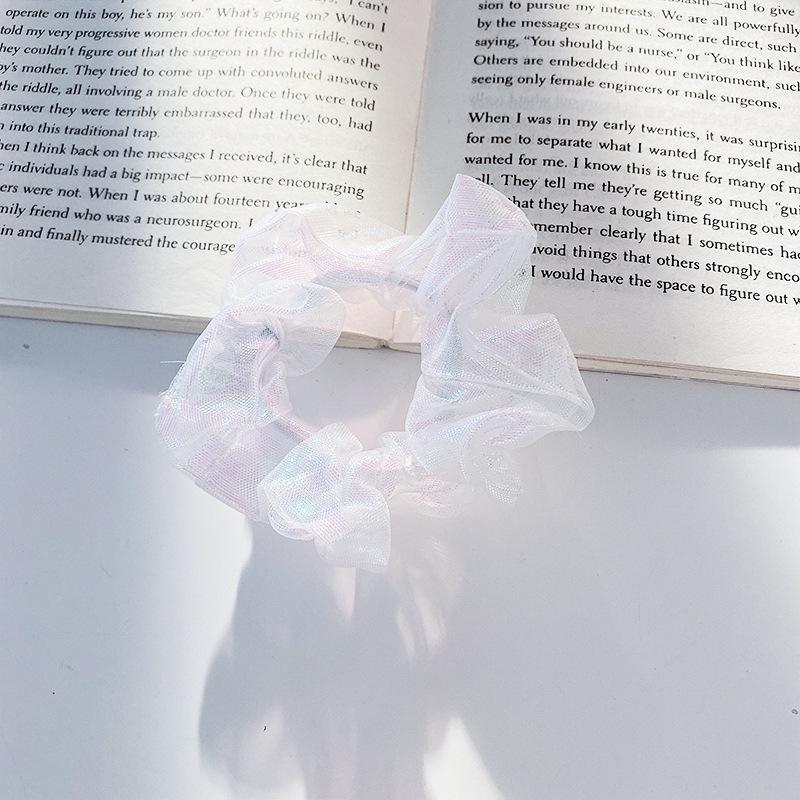 Korean JK College Style Hair Accessories Set: Cute Hair Ring, Headband, Rubber Band, and Large Intestine Hair Rope