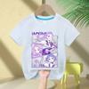 2025 Hot Movie Baby Girls T Shirt Soft Cotton Children's Clothing KPop Demon Hunters Fans Gifts Kids Clothes Fashion Casual Tops