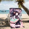 Customizable Personalized Beach Towels Demon Slayer Character Theme Themed designs.Suitable for the Beach, Yoga, Sports;ideal As Beach Accessories