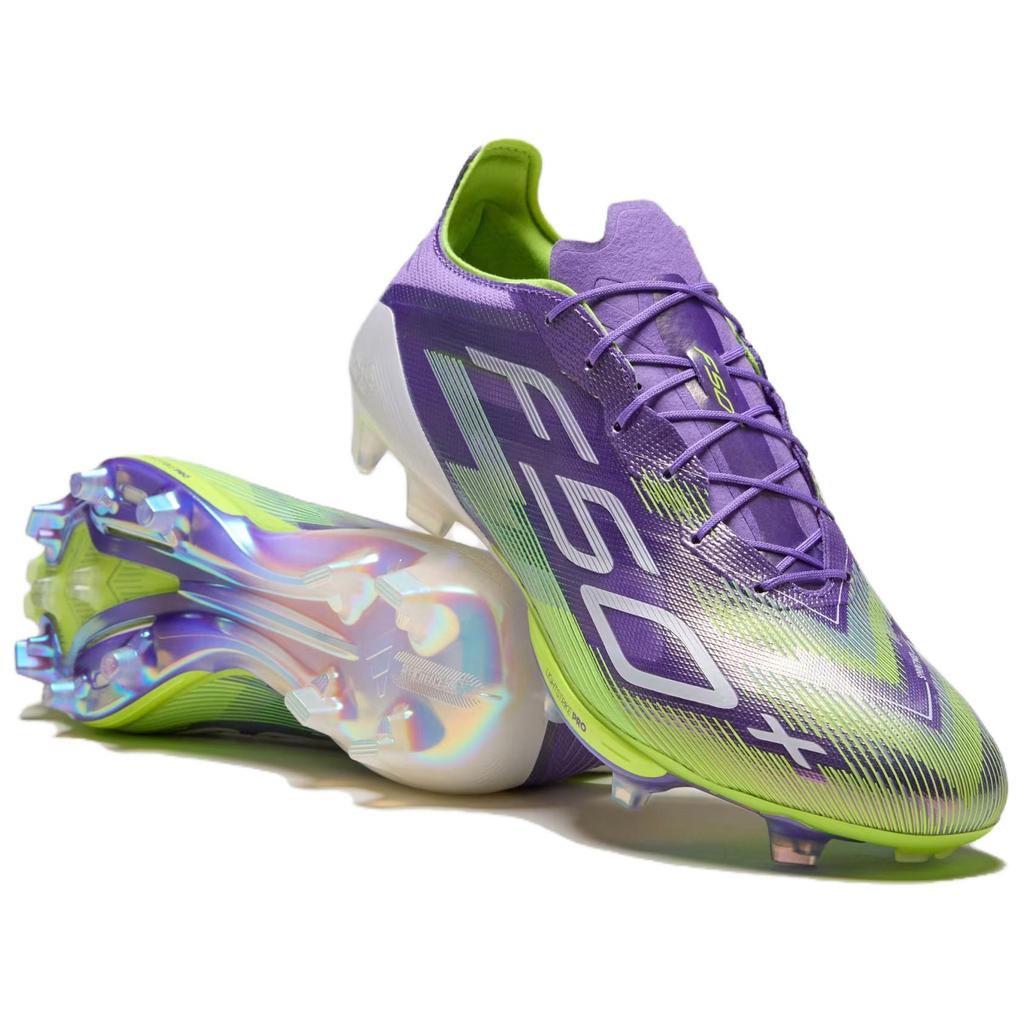 Adidas Adizero F50+ FG Radiant Blaze Pack Unisex Sneakers Purple Purple-Rush Cloud-White JS3211