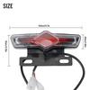 12V/36V-60V Electric Bicycle Ebike Taillight Turn Signal Rear Rack Lamp Light