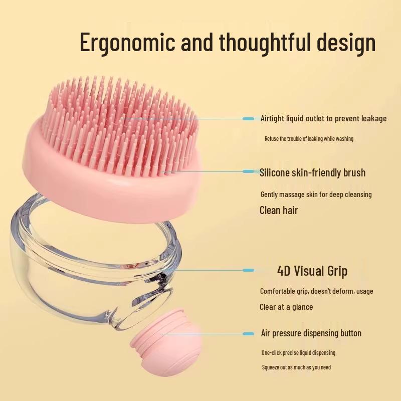 Zeitlich befristetes Angebot: Haustier-Badebürste für Hunde & Katzen - Peeling- & Massagekamm