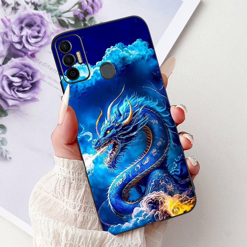 Für Tecno Spark 7 Hülle KF6 KF6j KF6i Abdeckung Niedliche Mode Katze Blume Weiches Silikon Schutzhülle Für Tecno Spark 7P 7T Spark7 Pro Capa