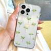 Coconut tree high transparent shell is suitable for Apple 11promax transparent mobile phone case mini coconut tree iPhone11 protective case.