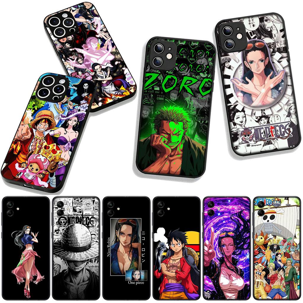 Nico Robin Luffy Zoro One Pieces Phone Cover for Apple iPhone 16 15 14 Plus 13 12 Mini 17 Pro Max + ProMax 16E Air Case