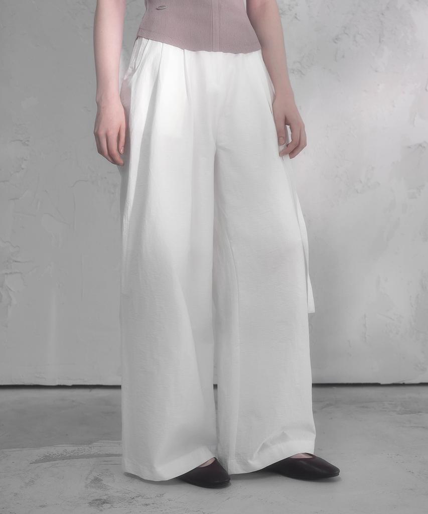 VIVACIOUS Idil Tuck Belted Pants_3 Colors