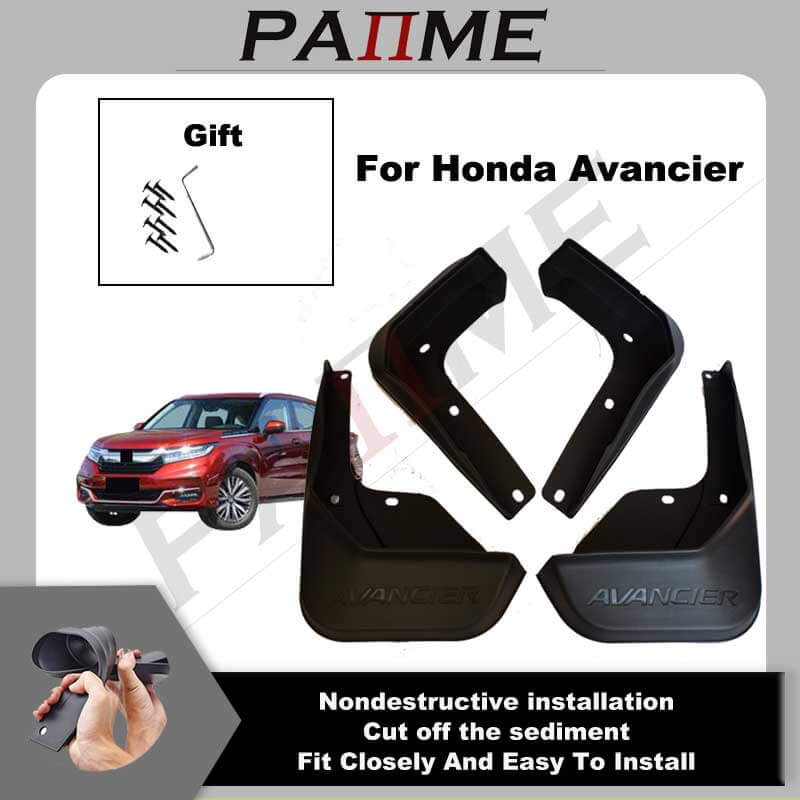 

Подходит для Honda Avancier, комплект формованных брызговиков, брызговики, передние и задние брызговики, брызговики, крыло