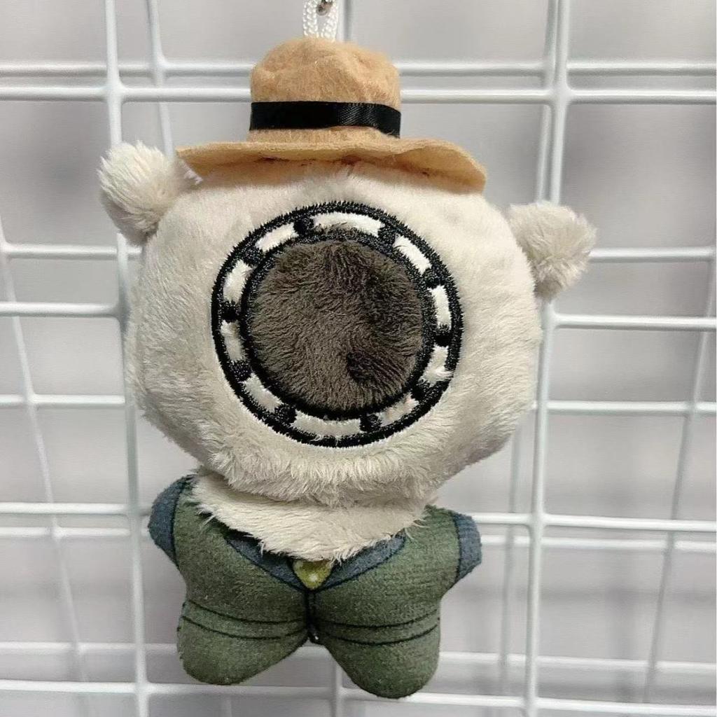 10cm Identity V Plush Toy Cosplay Pendant Doll Embalmer Gardener Mercenary Photographer Anime Soft Plushie KeyChain Xmas Gifts
