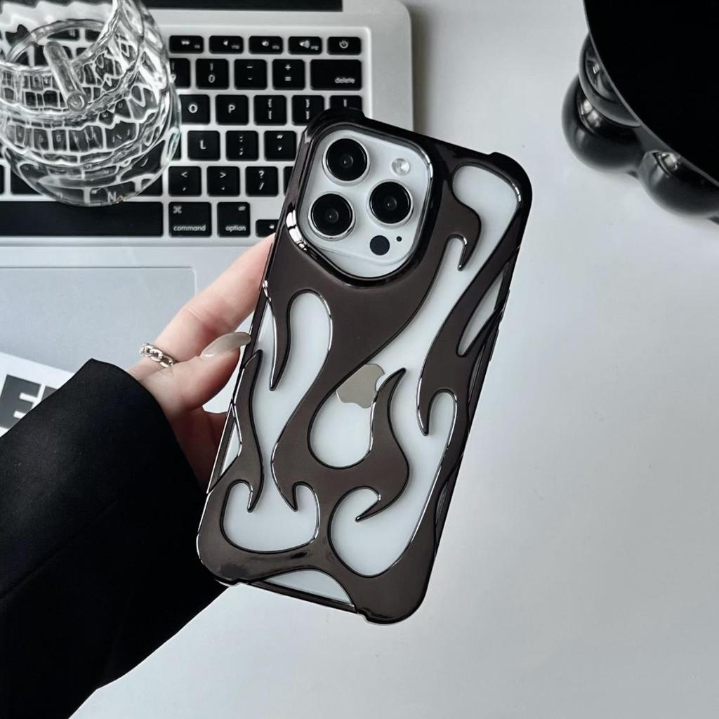 Summer Heat Dissipation Hollow-Out Anti-Fall Case for iPhone 16 Pro Max/13