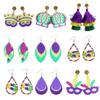 Fashion Carnival Earrings Bohemian Colorful Dangle Drop Earrings Brazilian Sambas Dancer Ear Accessories Pendant Earrings