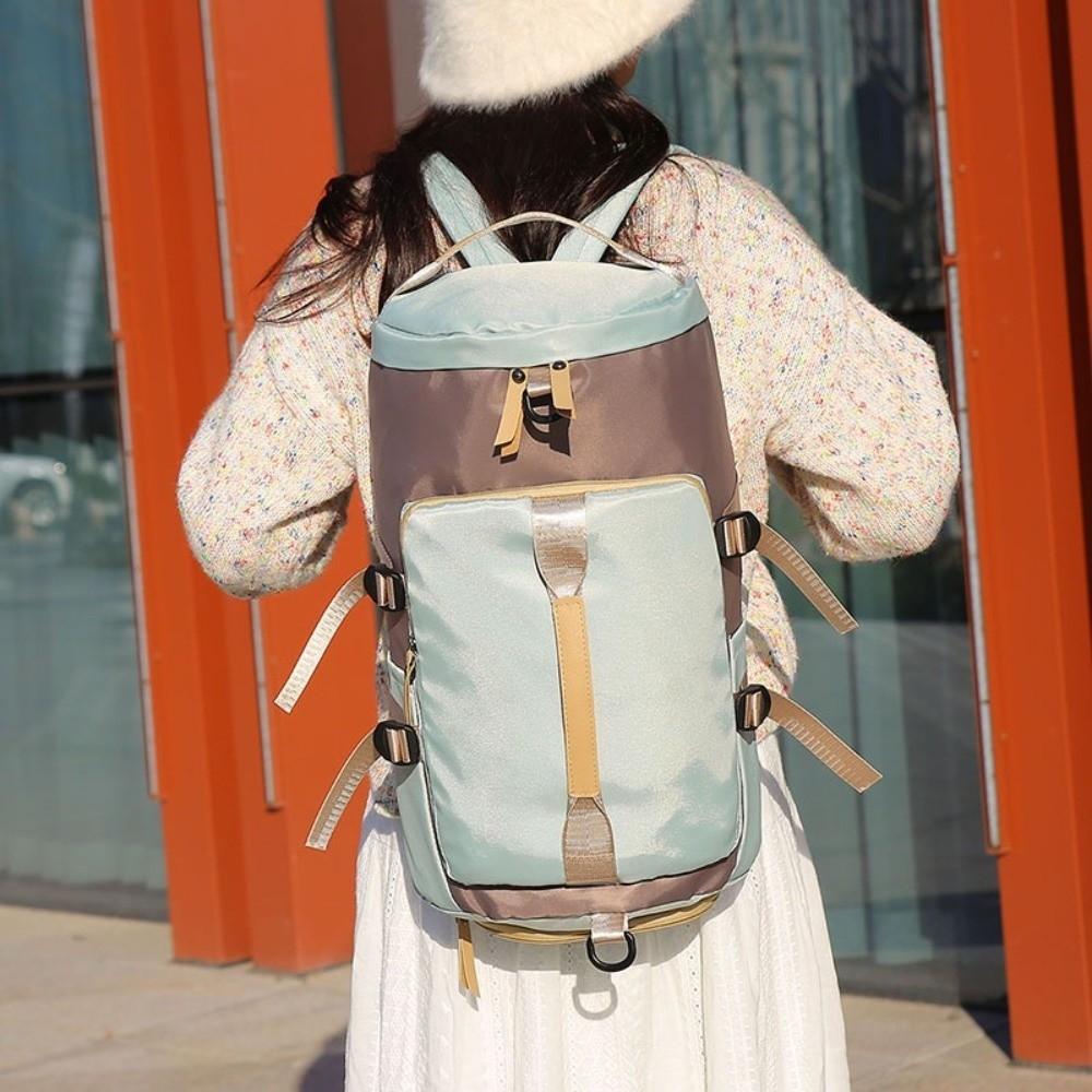 Handheld Travel Backpack Large Capacity Sports Fitness Bag Simple Duffle Bag  Streetwear