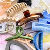Beautifully Plastic Crafted Hair Claw Clips With Elegant Shapes And Vibrant Colors For Every Hairstyle Needs