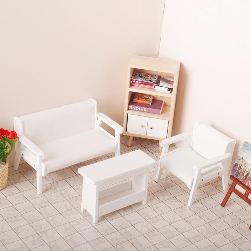 1:12 Миниатюрный диван для кукольного домика — фото 12