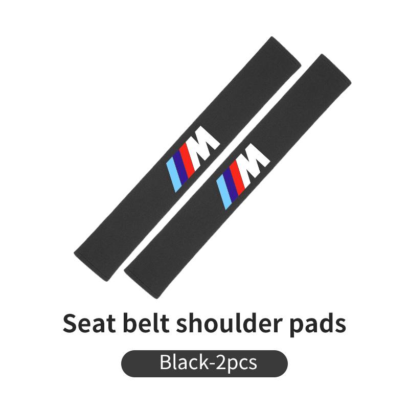 For BMW Car Seat Belt Cover Shoulder Strap Pad Accessories E70 E91 E30 G30 E53 M3 M5 X6 X4 X7 E92 E93 X1 X3 X5 blhn58