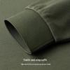 Men's Wool Silk Blend Long-Sleeve Polo Shirt
