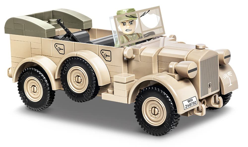 Cobi Historical Collection #2256 Horch 901 (KfZ.15) North Africa (WWII German Army) 135 Scale [Military Blocks - COBI Official Japan Distributor]