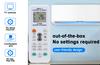 K-1028E 1000 en 1 Control Remoto LCD Universal para Aire Acondicionado A/C para Haier Geli Hitachi Panasonic Sharp Midea Fujitsu Guqiao