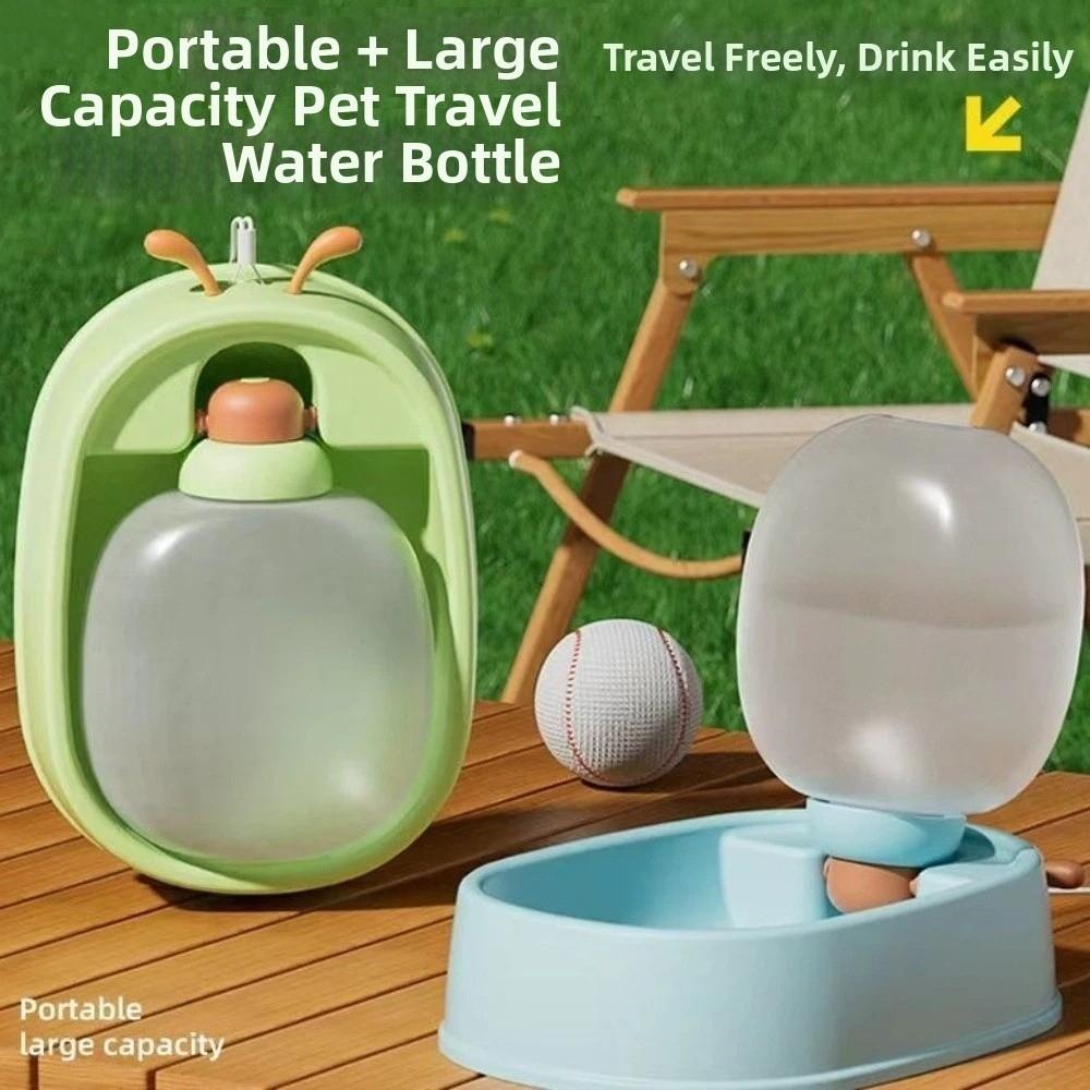 Large Capacity Portable Dog Water Cup Leak Proof Dog Water Bottle Pet Drinking Bowl Daily Walking
