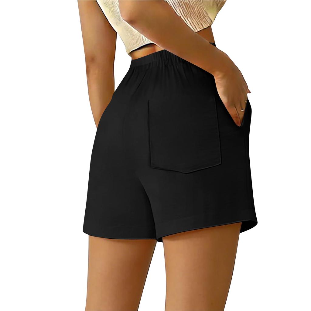 Women's Casual, Loose-fitting -color Pants With Pockets
