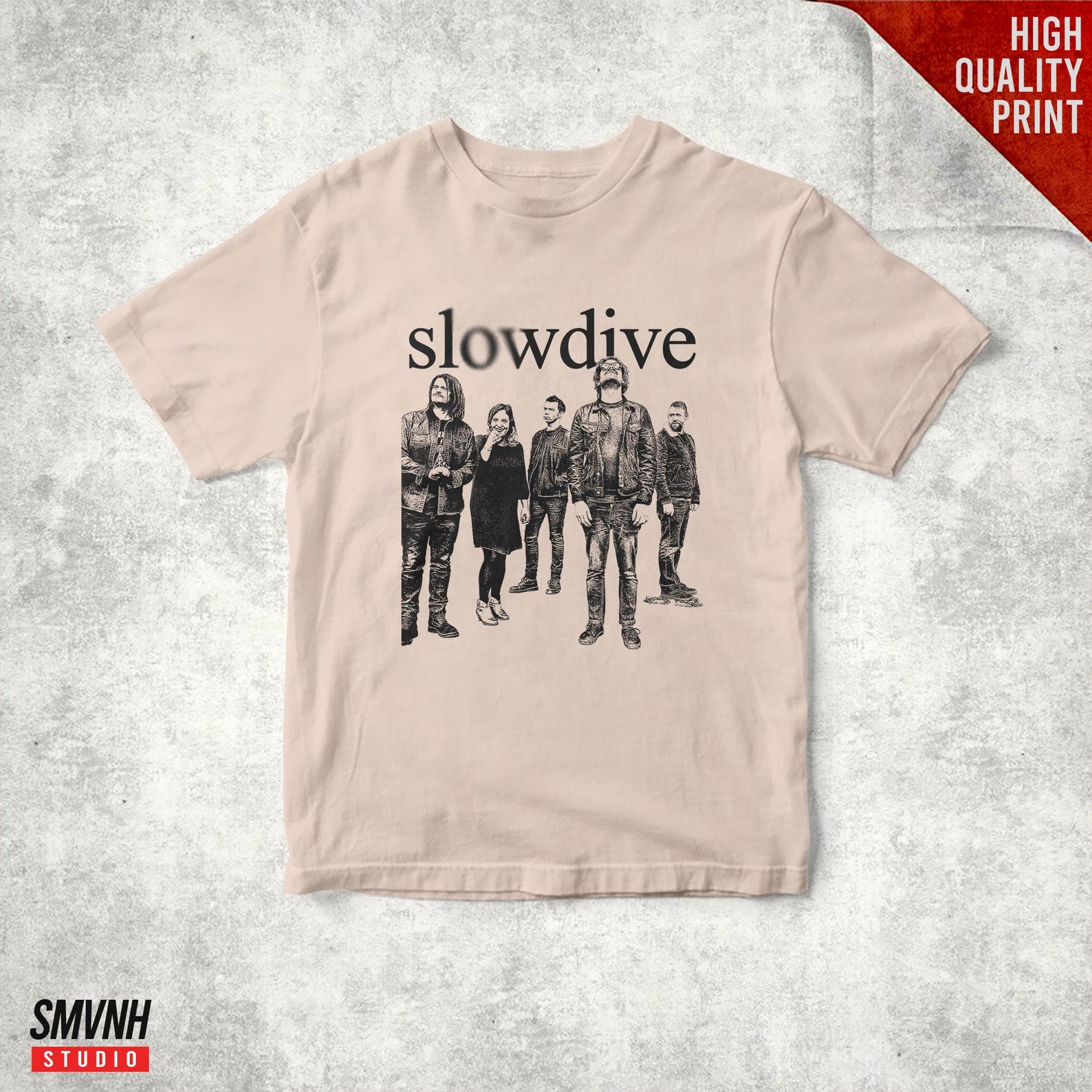 Slowdive Retro Unisex T shirt 3XL