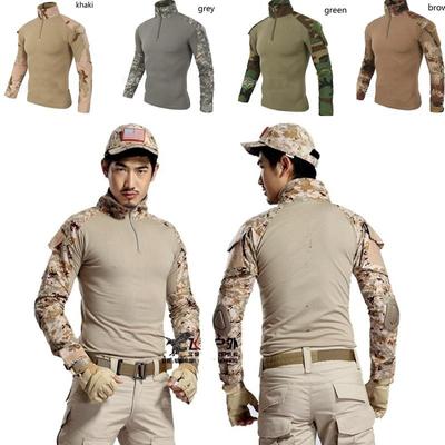 Men Army Camouflage Tactical T Shirts
