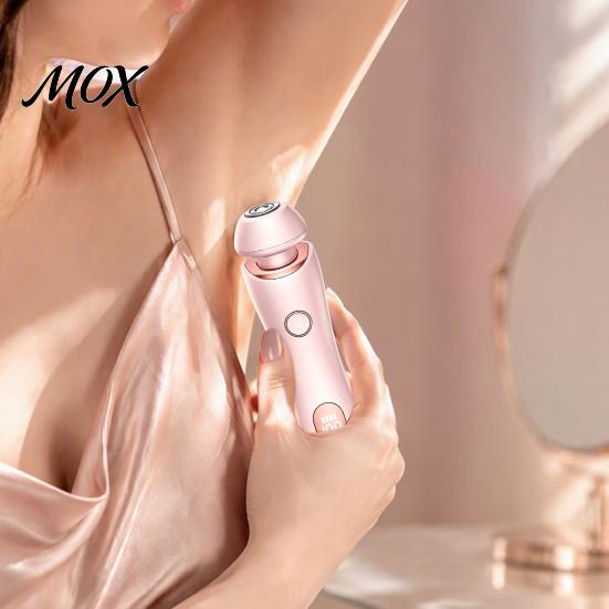 Bikini Trimmer with LED Display Women Electric Shaver 2 Heads, Razor Hair Removal Epilator Display, for Face Eyebrow Body Underarms Legs