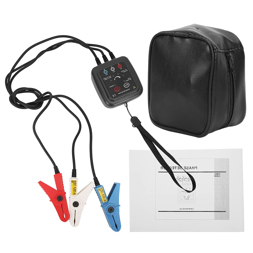 

Phase Rotation Monitor Magnetic Base Phase Meter Phase Sequence Meter AC70-1000V