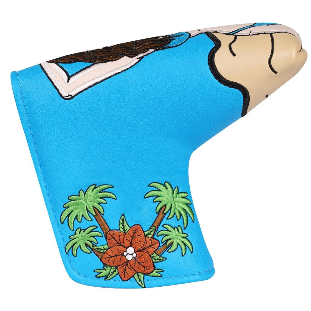 Big Teeth Headcover Set Includes Wood Golf Club Driver Fairway Wood Utility Putter and Magnetic Headcover 3-Piece (Single Item) - Headcovers, Cover,