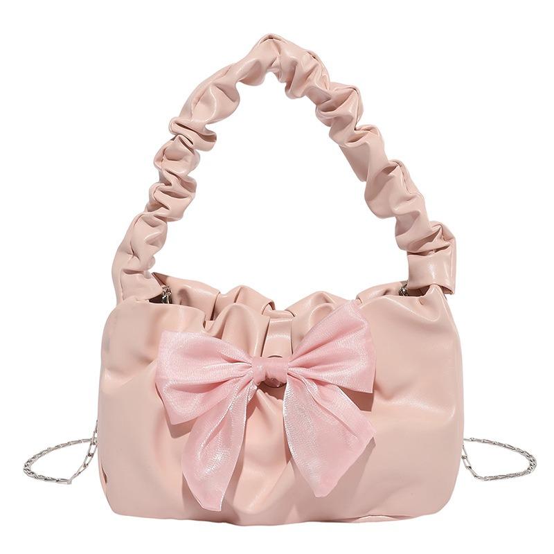 Popular and Beautiful Handbag Women's New Trend Fashion Sweet Girl Bow Chain Shoulder Messenger Bag