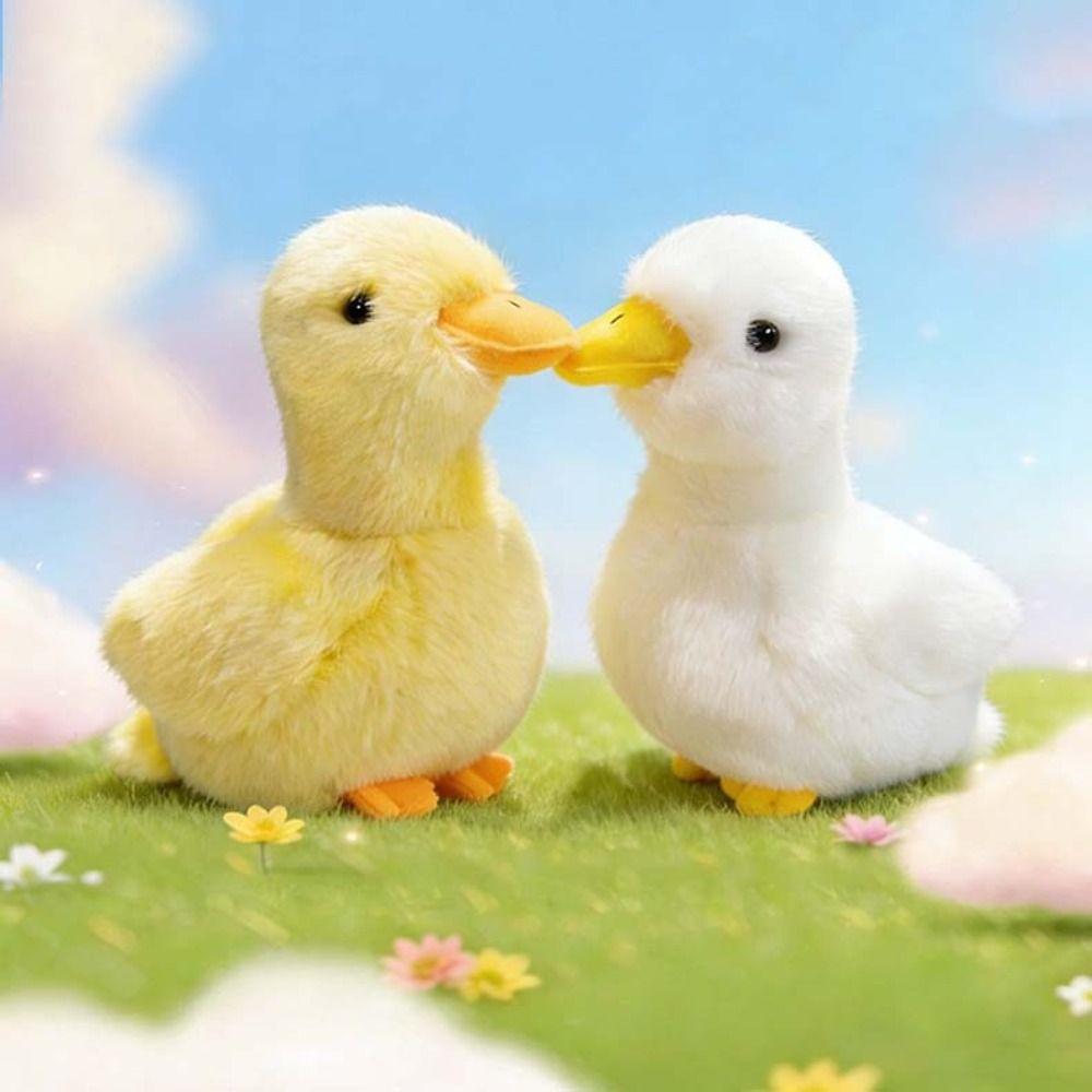 Yellow Duck Little Duck Plush Doll Soft Pillow Sitting Animals Plush  Children Gift