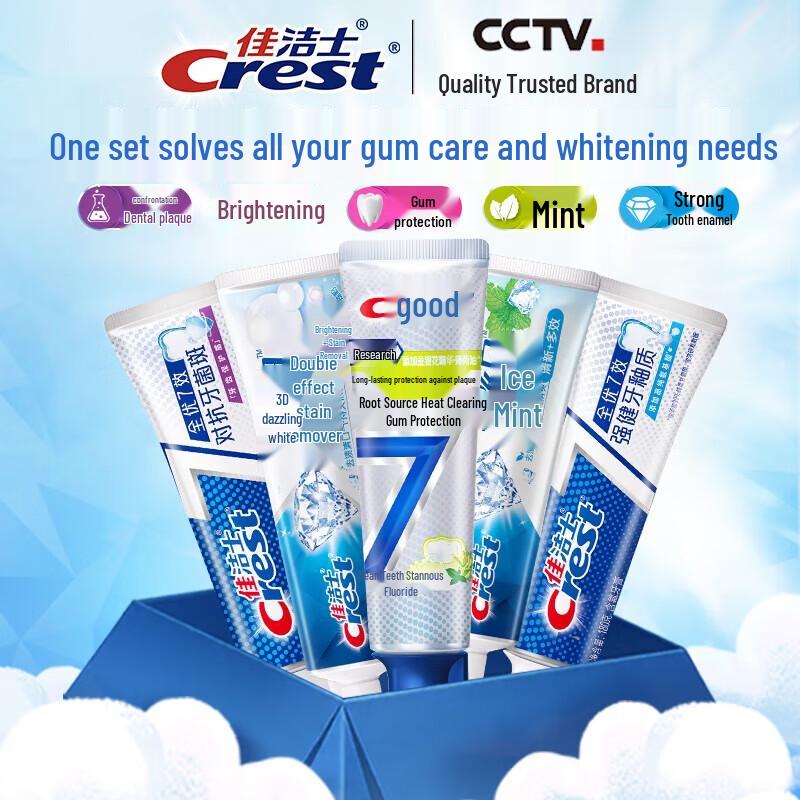 

Crest Advanced Whitening & Gum Care Toothpaste