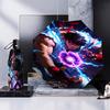 Game Fighter In Action Umbrella 8-Frame for Travel, Camping, Casual Lightweight Portable Umbrella, Essential for Every Family Holidays Gift