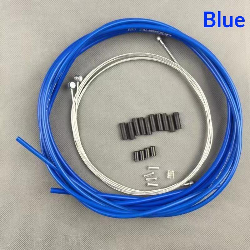 Bike Brake Shift Cable Housing Set Multicolor Wear Resistant For Mountain Road Bicycle Replacement