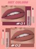 2-Pack Matte Liquid Lipstick for Women, Waterproof & Long-Lasting, Non-Stick Pigmented Lip Gloss, Daily Wear To Party Makeup