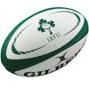 GILBERT Ireland International Replik Rugbyball (5, Weiß) -