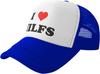 I Heart Milfs Trucker Hat Sports Baseball Cap Casual HipHop Unisex Leisure Adjustable Size
