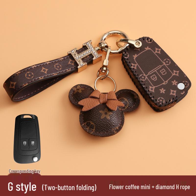 21 Buick Key Cover: New Excelle, Encore, Verano XT, LaCrosse, Regal - Stylish Women's Car Key Case