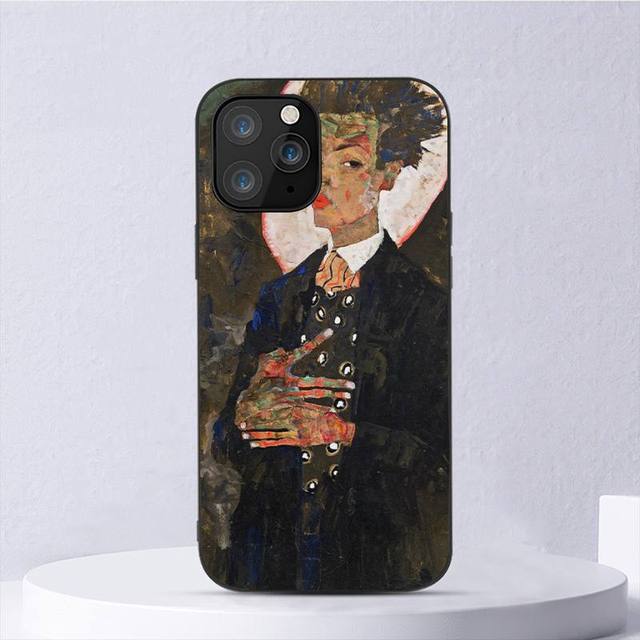

Чехол для телефона Egon Schiele для Iphone 11 12 Mini 13 14 Pro Xs Max X 8 7 6s Plus 5 Se Xr Shell iPhone12