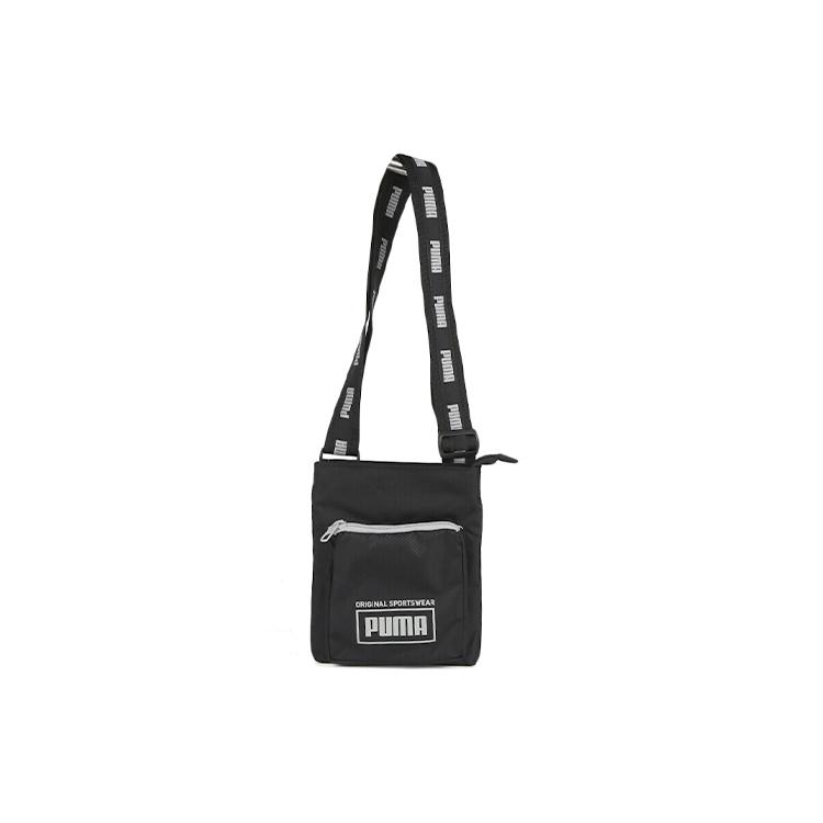 

New PUMA Fabric Shoulder Bag, Crossbody Bag Regular Unisex Black 076926-01 19.1*2.0*20.6CM