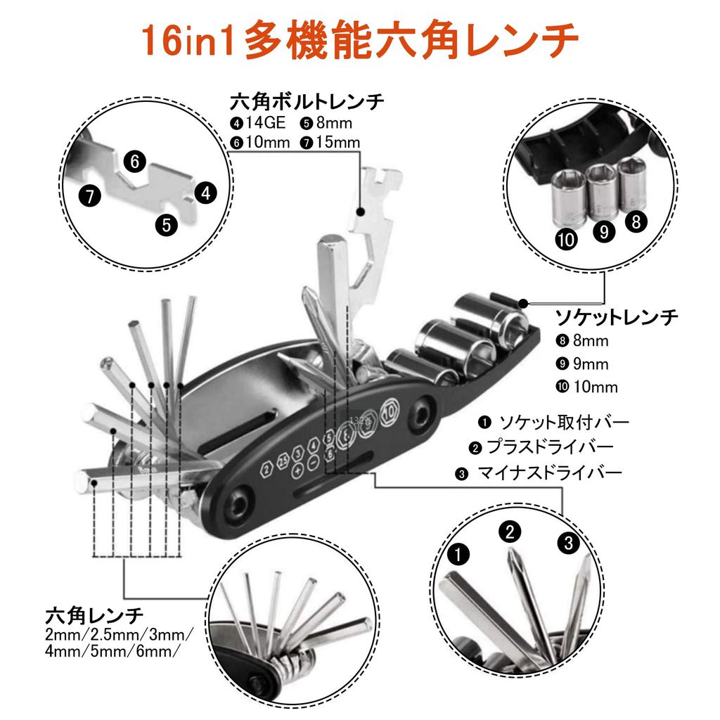 Kanoki Bicycle with Taillight Puncture Repair and Tire Easy To Compatible with Road and Mountain Bike Saddlebag/Frame Bag, Waterproof, 1.2L Capacity,