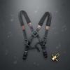 Double Shoulder Sax Strap Stable Stability Music Accessory Degree Rotating