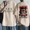 Hajime No Ippo Hip Hop Size TShirt Anime Harajuku Tee Tops Men Women Makunouchi Takamura T-Shirt KGB Y2k Manga Tshirt Clothes