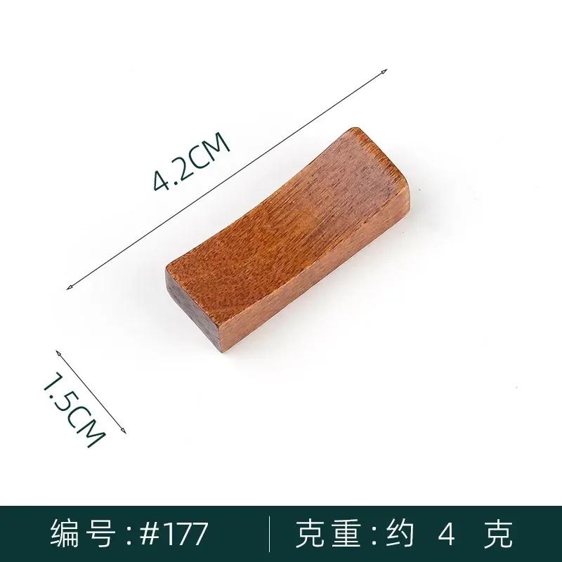 Wooden Chopsticks Rest Fish Leaf Shaped Spoon Fork Rack Japanese Sushi Chopsticks Holder Chinese Food Tableware Kitchen Supplies