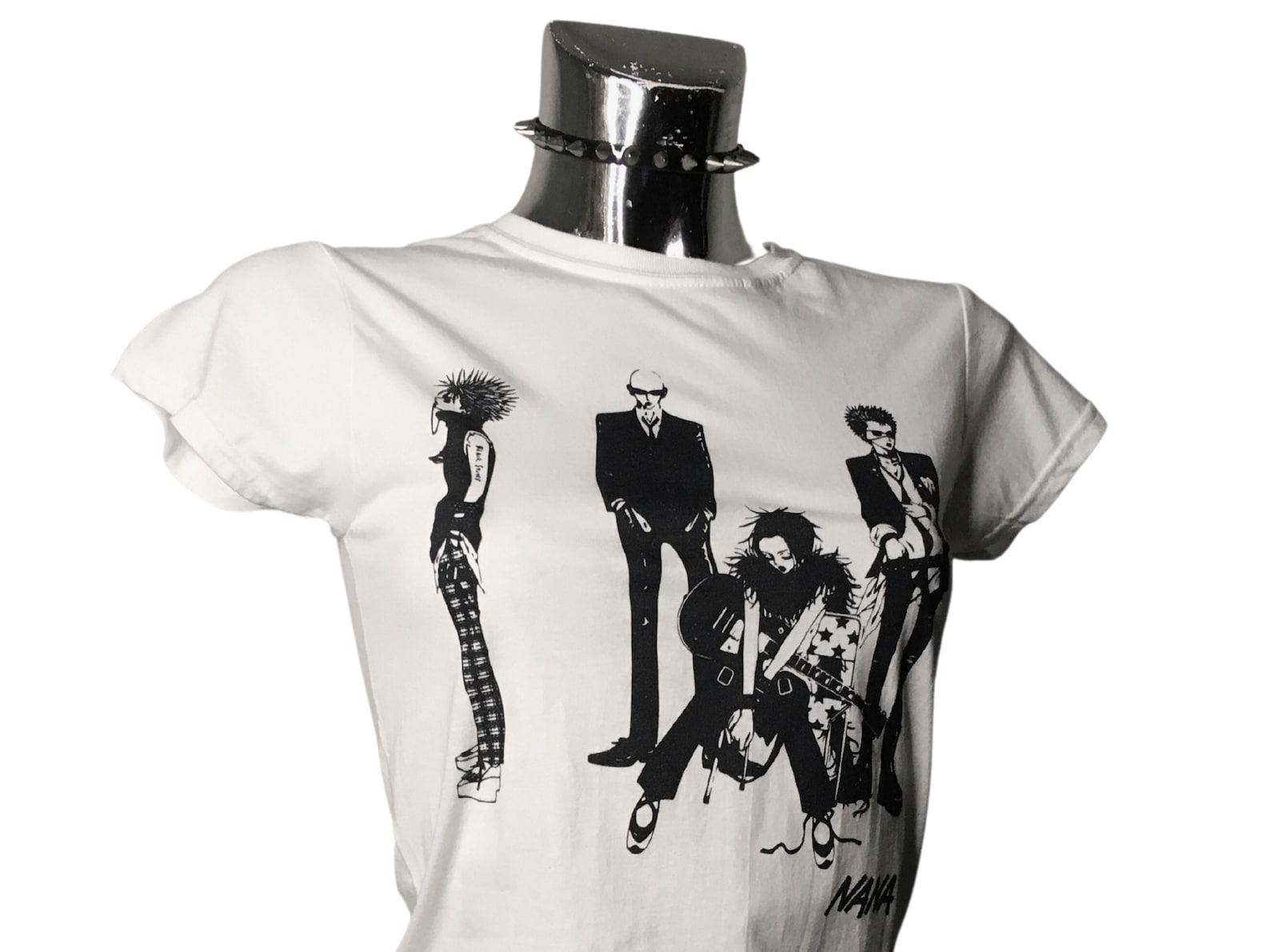 NANA BAND TEE (choose your tshirt style) XL