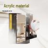 Self-Adhesive Full Body Acrylic Wall Mirror Sticker - High-Definition Dressing Mirror